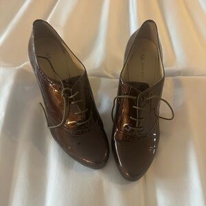 Anne Klein Women's Brown Oxford Shoes